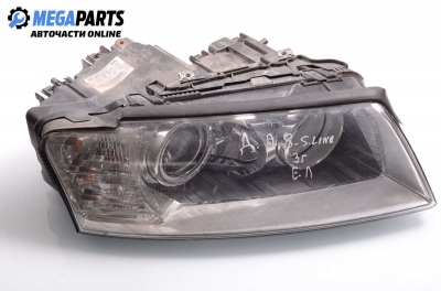 Headlight for Audi A8 (D3) 4.2 Quattro, 335 hp automatic, 2003, position: right